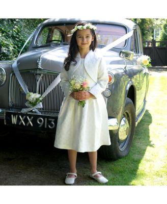 Girls' Floral Damask Bolero Jacket - Little Kid, Big Kid