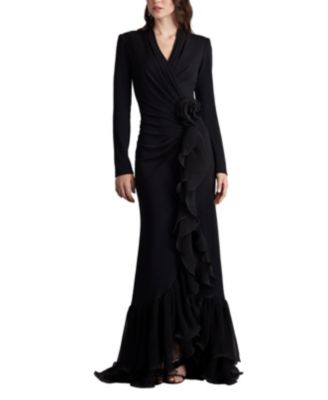 【Tadashi Shoji】MALONE CASCADING RUFFLE GOWN Leith Cascading Ruffle Gown | Tadashi Shoji