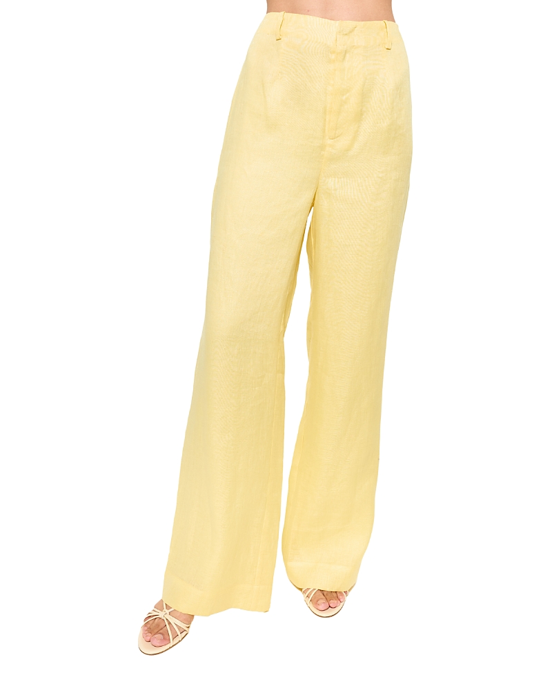 Shop Cami Nyc Iracemi High Rise Linen Pant