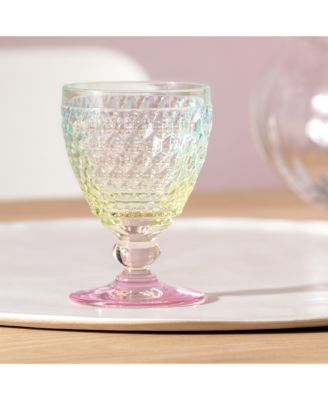 Boston Pearl Crystal Red Wine Glass