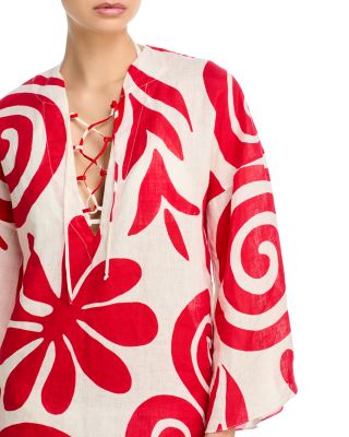 Turin Linen Dress Swim Cover-Up