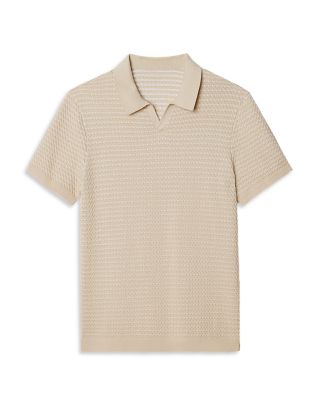 Johnny Collar Short Sleeve Polo Sweater