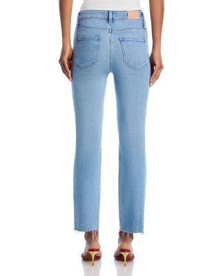 Cindy Raw Hem Jeans in In Tune Distressed