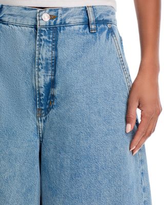 The Drape High Rise Extra Wide Leg Jeans in Sweetheart