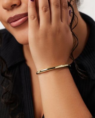 Gold Bangle Bracelet - Brynley