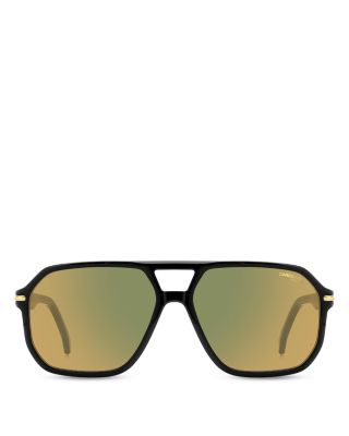 Square Double Bridge Sunglasses, 59mm
