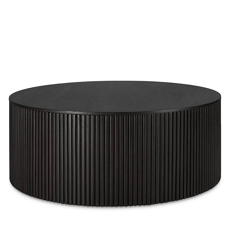 Ethnicraft Roller Max Coffee Table In Mahogany Dark Brown
