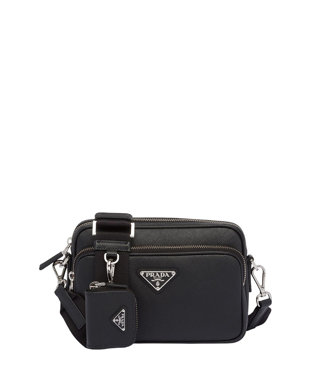 Prada Saffiano Leather Shoulder Bag