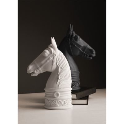 Horse Bookend in Black