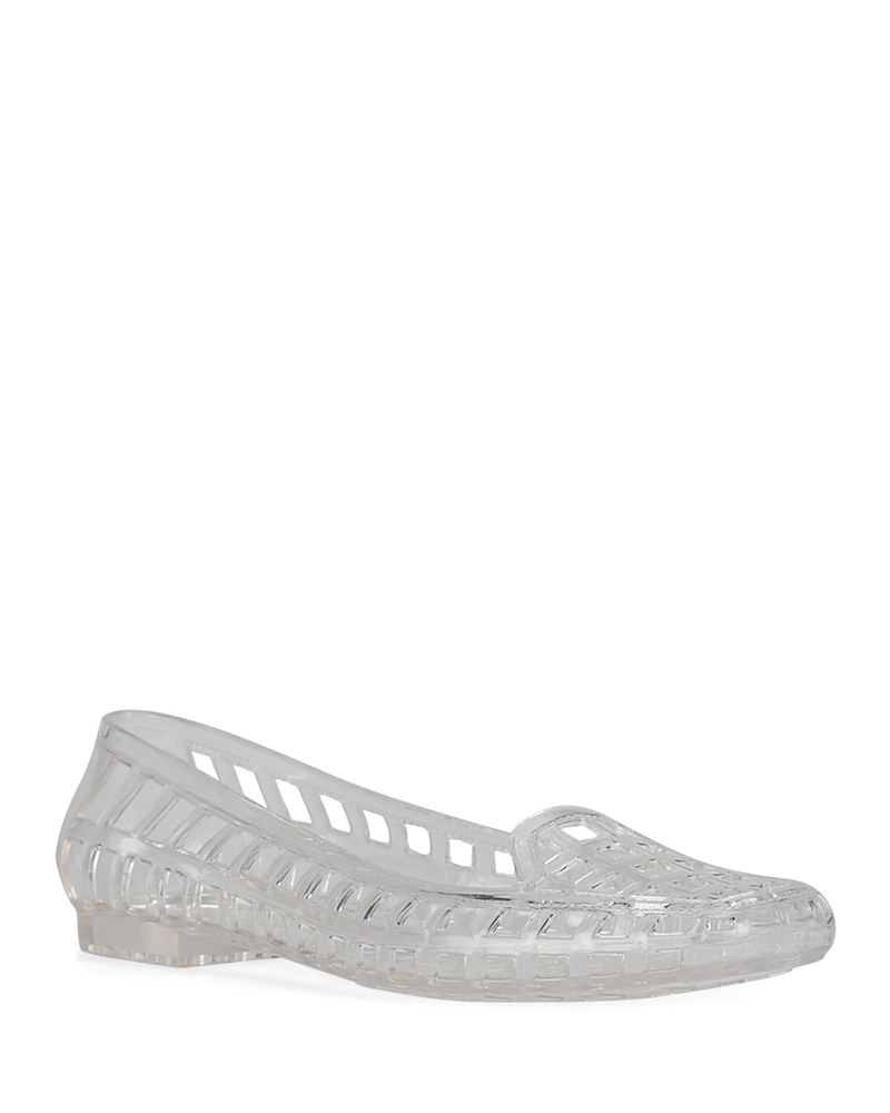Jeffrey Campbell Women's Sunnie Cutout Jelly Flats