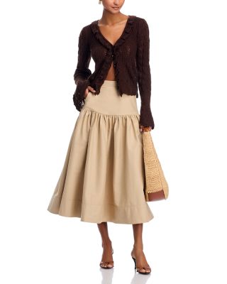 V Neck Cardigan Sweater