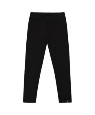 Deux par Deux - Girls' Ribbed Leggings - Baby