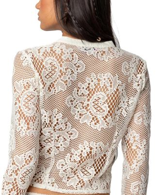 Peyson Sheer Lace Top