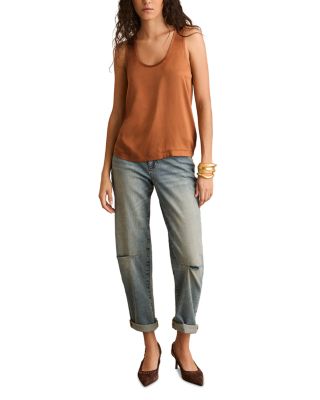 Ruby Mixed Media Tank Top