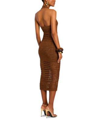 Jaycee Crochet Midi Dress