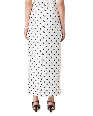 Polka Dot Maxi Skirt