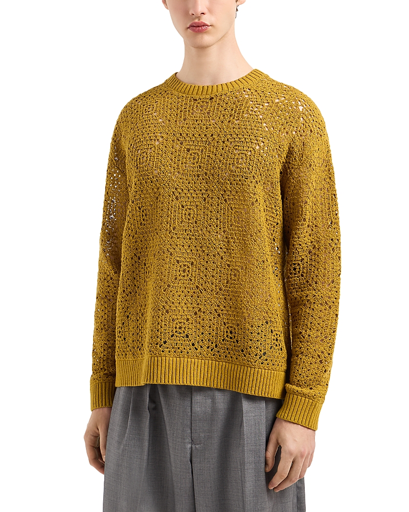 Emporio Armani Crocheted Sweater
