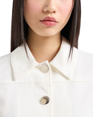 Stretch Cotton Denim Jacket