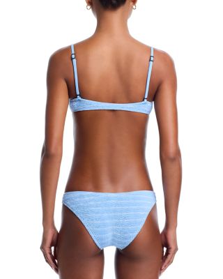 Gracie Balconette Bikini Top &amp; Sign Crinkle Bikini Bottom