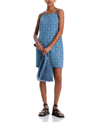 Gentry Embellished Denim Dress