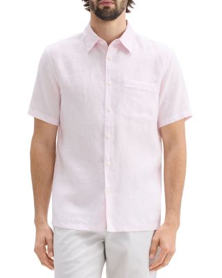 Irving Short-Sleeve Shirt in Relaxed Linen