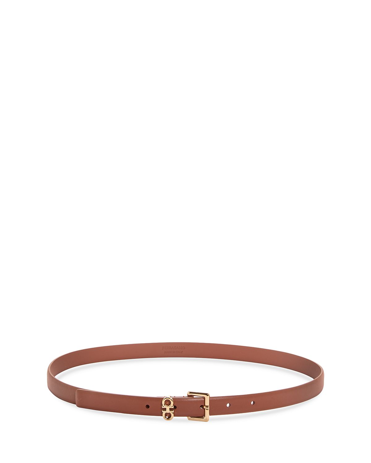 Ferragamo Women's Gancini Leather Belt