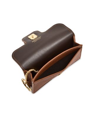 Gancini Leather Card Case