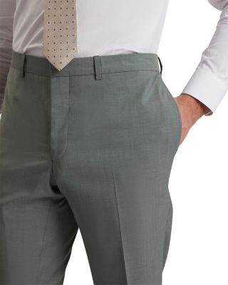 Classic Wool Modern Fit Suit Pants
