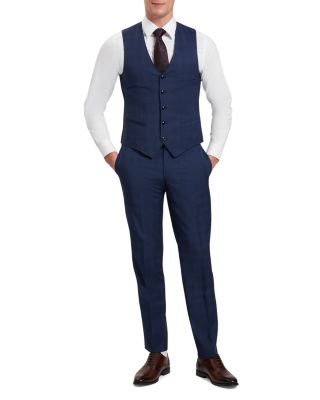 Jefferson Check Classic Wool Modern Fit Suit Pants