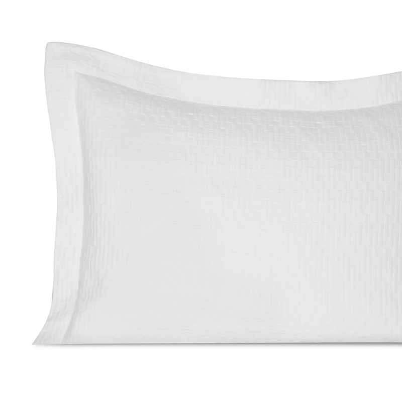 Sferra Lecce Textured Sham, Boudoir In White