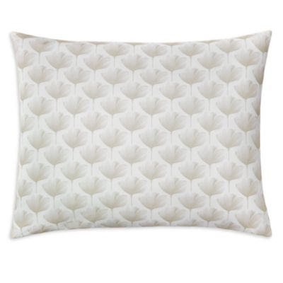 Edna Reversible Ginkgo Leaf Sham, King