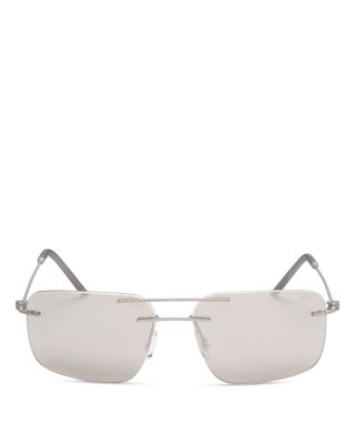 Rectangle Sunglasses, 56mm