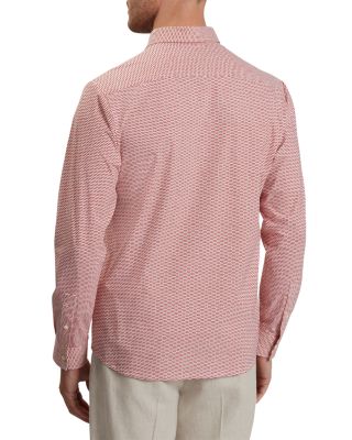 Waveys Regular Geo Print Shirt