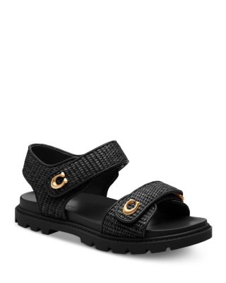 COACH - Women's Brynn Straw Sandals