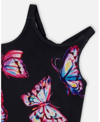 Girls' Printed Beach Dress - Little Kid