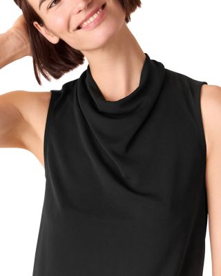 Sleeveless Cowlneck Top