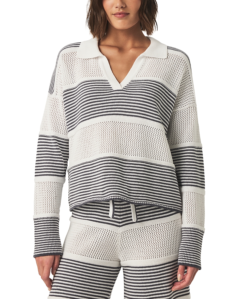 Splendid Ronnie Mixed Knit Sweater