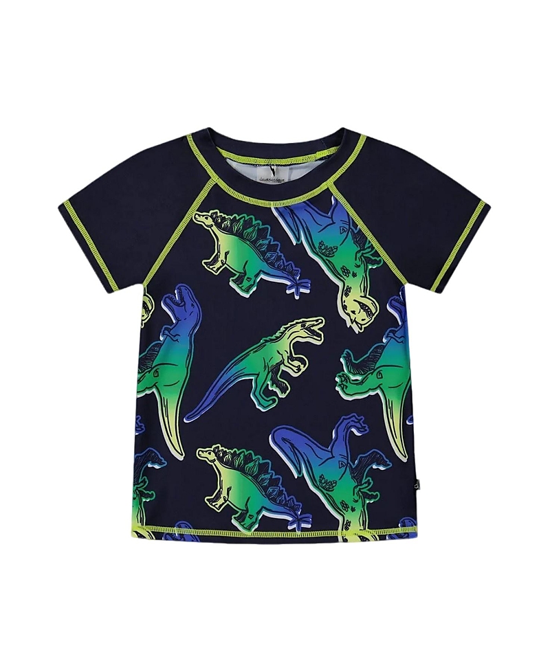 Deux Par Deux Boys' Short Sleeve Rashguard - Baby