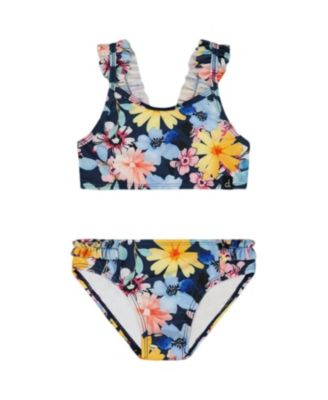 Girls' Printed Two-Piece Swimsuit - Little Kid