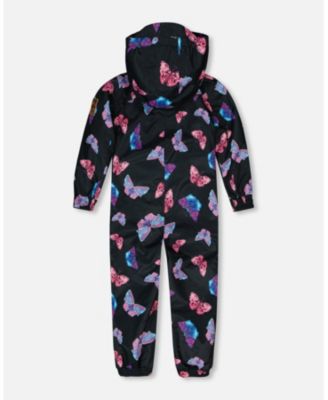 Girls' Printed Mid-Season One-Piece Butterflies Outerwear - Big Kid