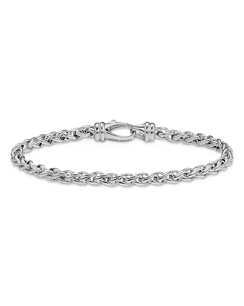 David Yurman Wheat Chain Bracelet in Sterling Silver, 4mm