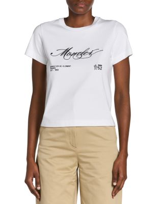 Moncler - Embroidered Logo Tee