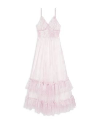 Tiered Ruffle Trim Dress