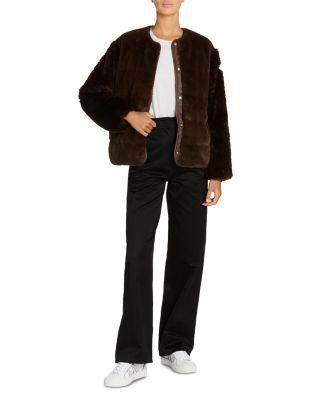 Jouillat Faux Fur Jacket