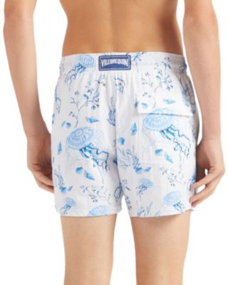 Medusa & Shells Stretch 4.5" Swim Trunks