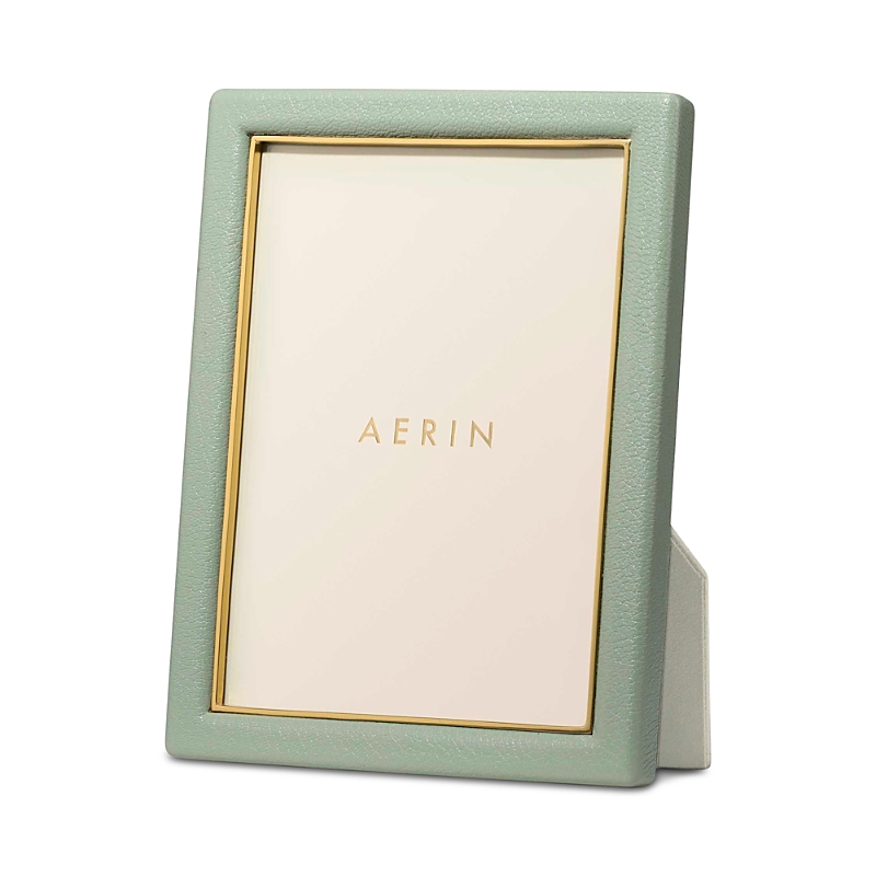 Aerin Piero Leather Photo Frame, 5" X 7"