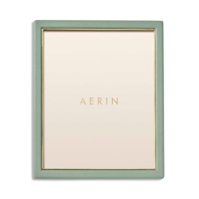 Piero Eucalyptus Leather Frame, 8" x 10"