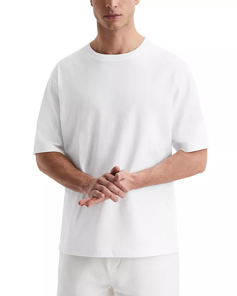Reiss Oversized Garment Dyed Tee