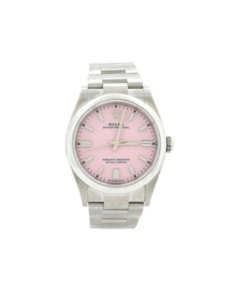 Pre-Owned Rolex - Oyster Perpetual Candy Pink Automatic Watch in Stainless Steel 36mm