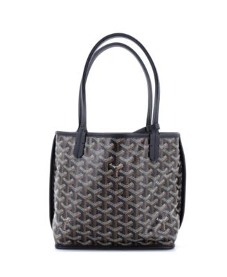 Pre-Owned Goyard - Mini Anjou Reversible Tote Coated Canvas